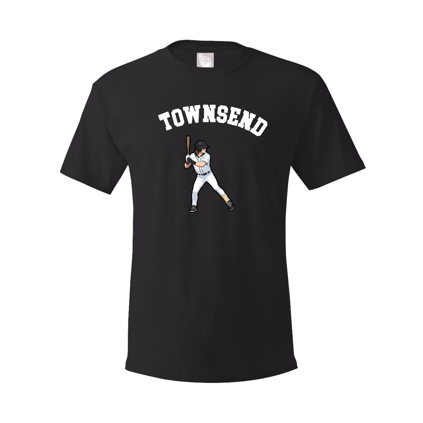 Youth Tee — Shirsey Arch in Black