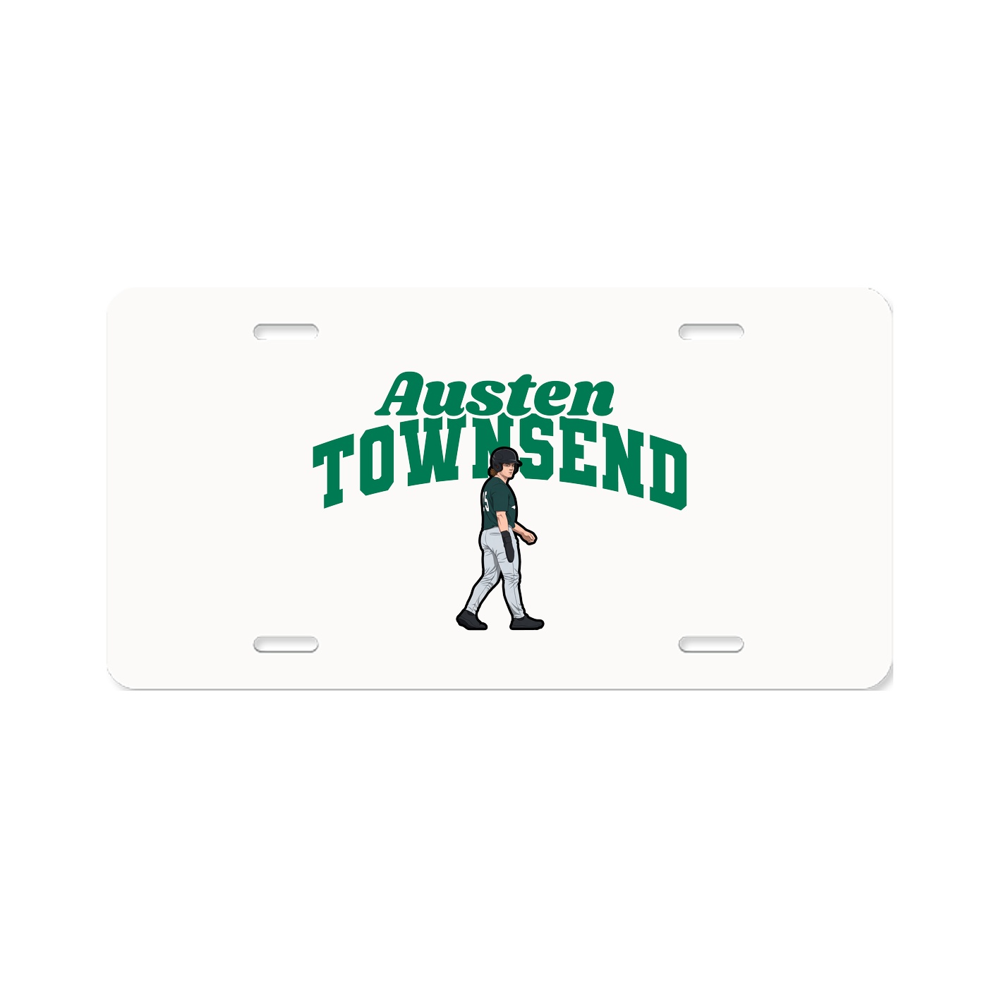 License Plate — Signature Arch in Classic
