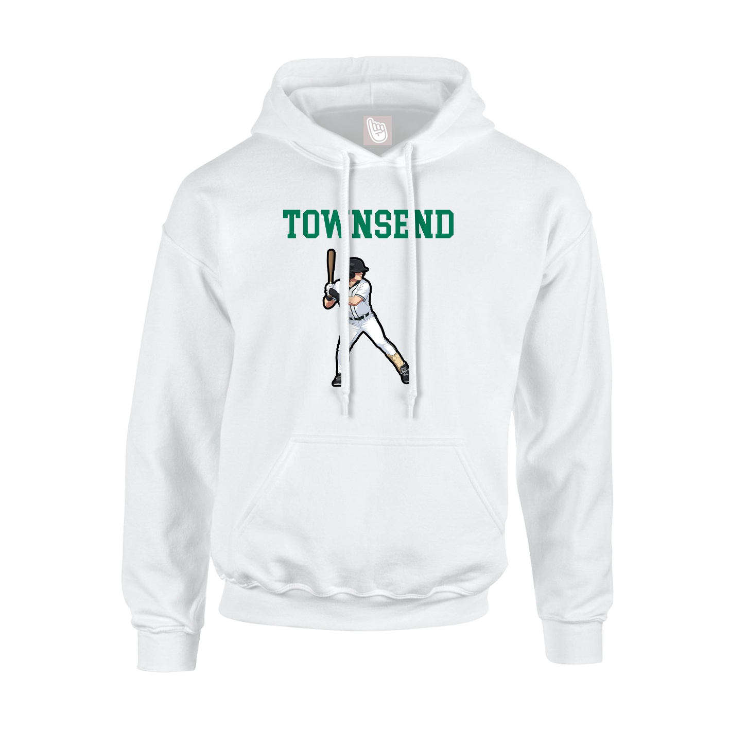 Youth Hoodie — Shirsey in White