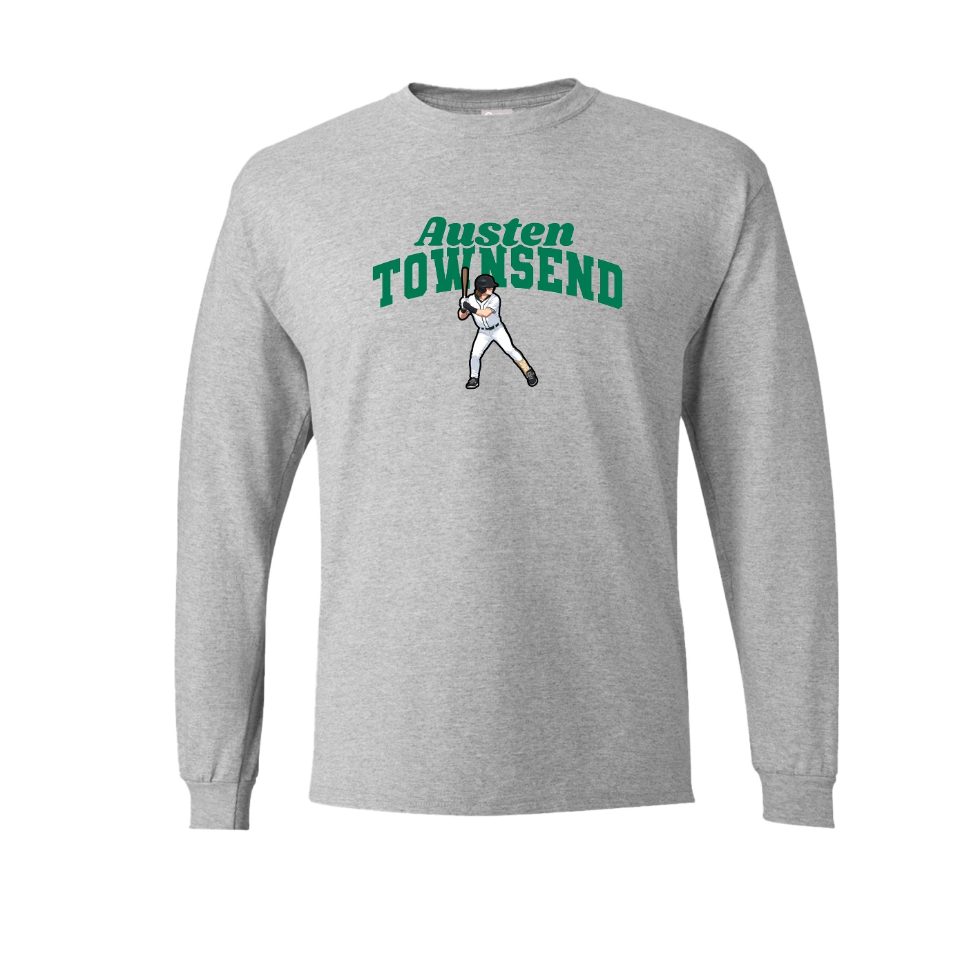Long Sleeve Tee — Signature Arch in Grey