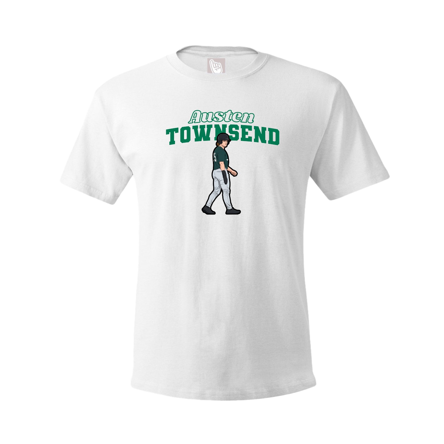 Tee — Name Arch in White