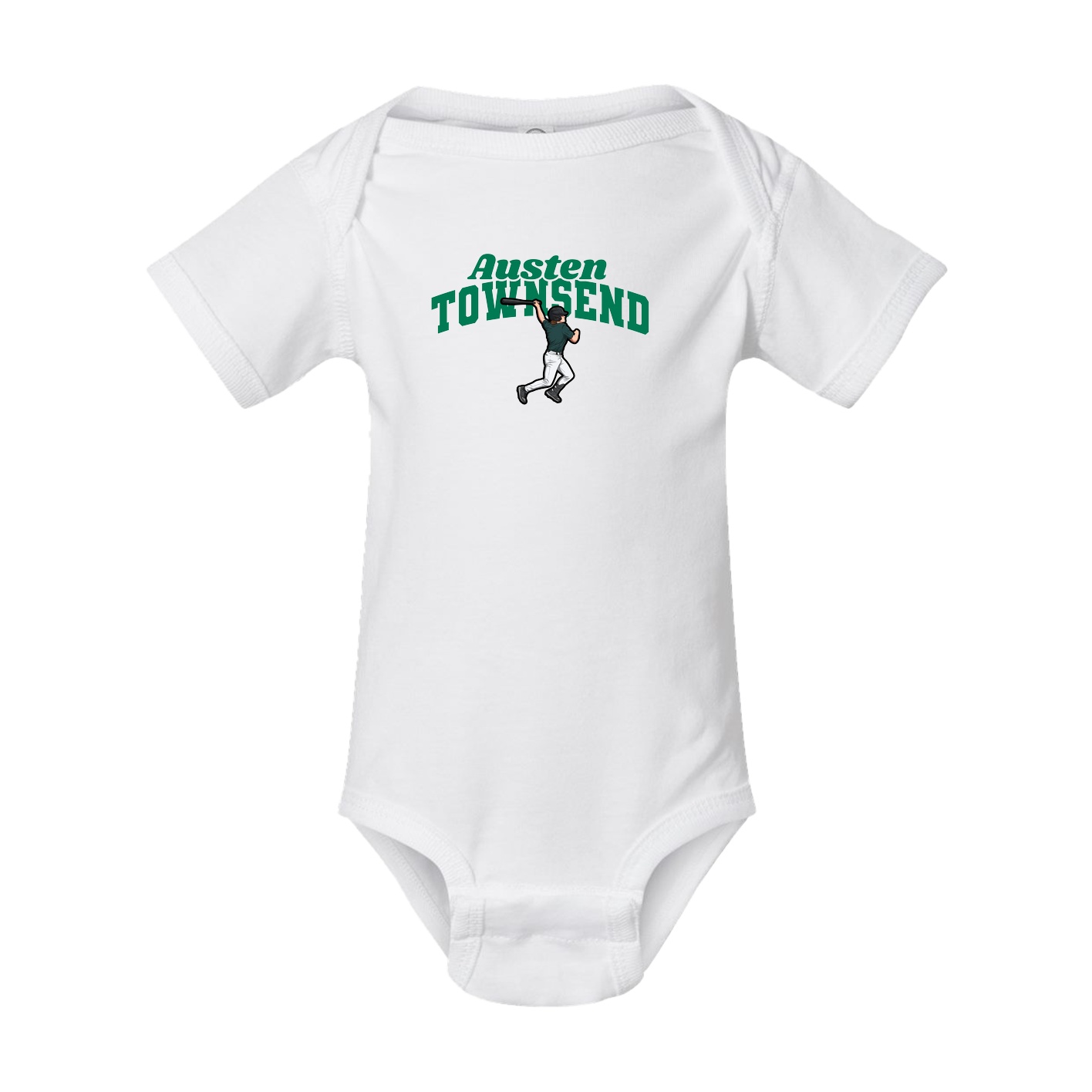 Baby Onesie — Signature Arch in White