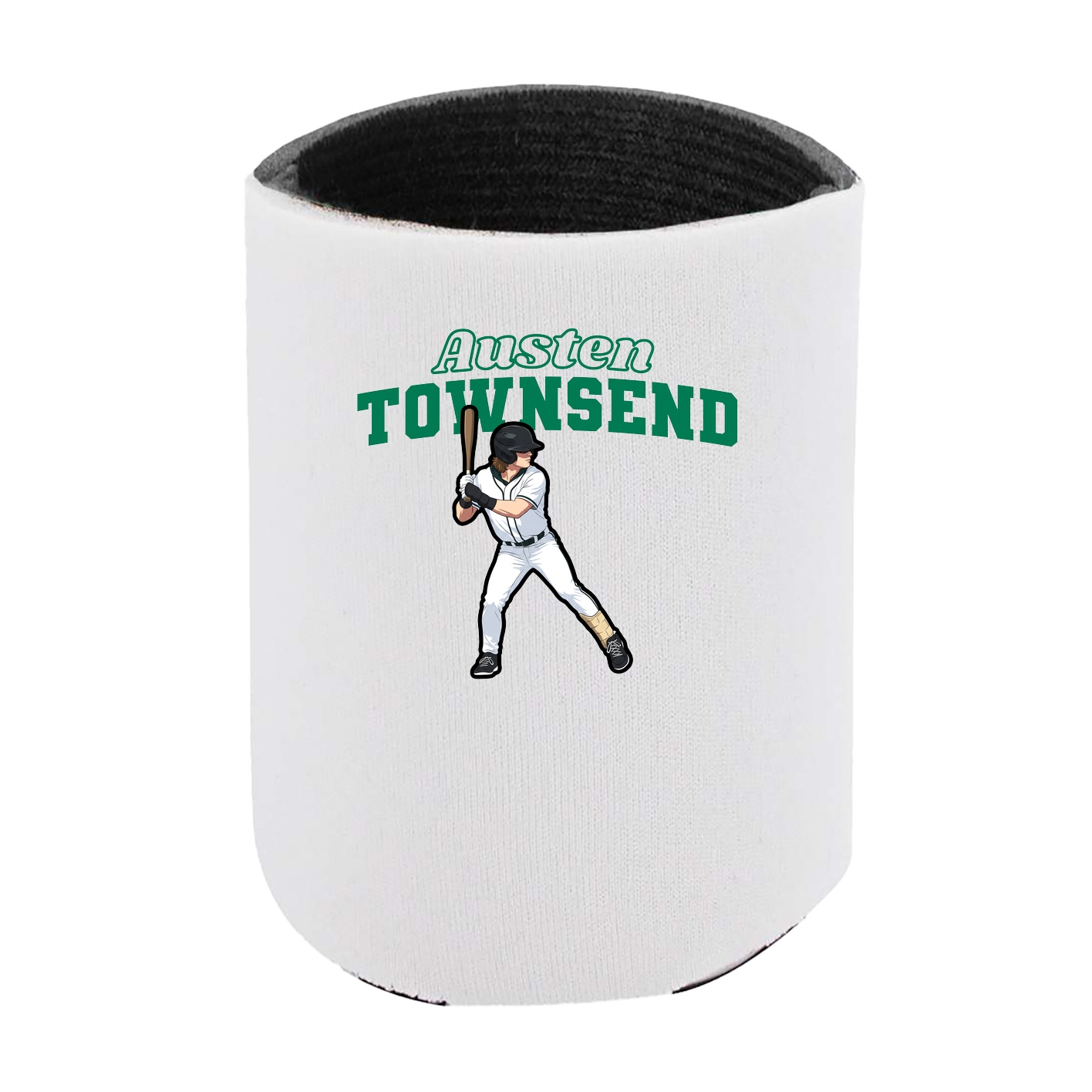Can Holder — Name Arch in White