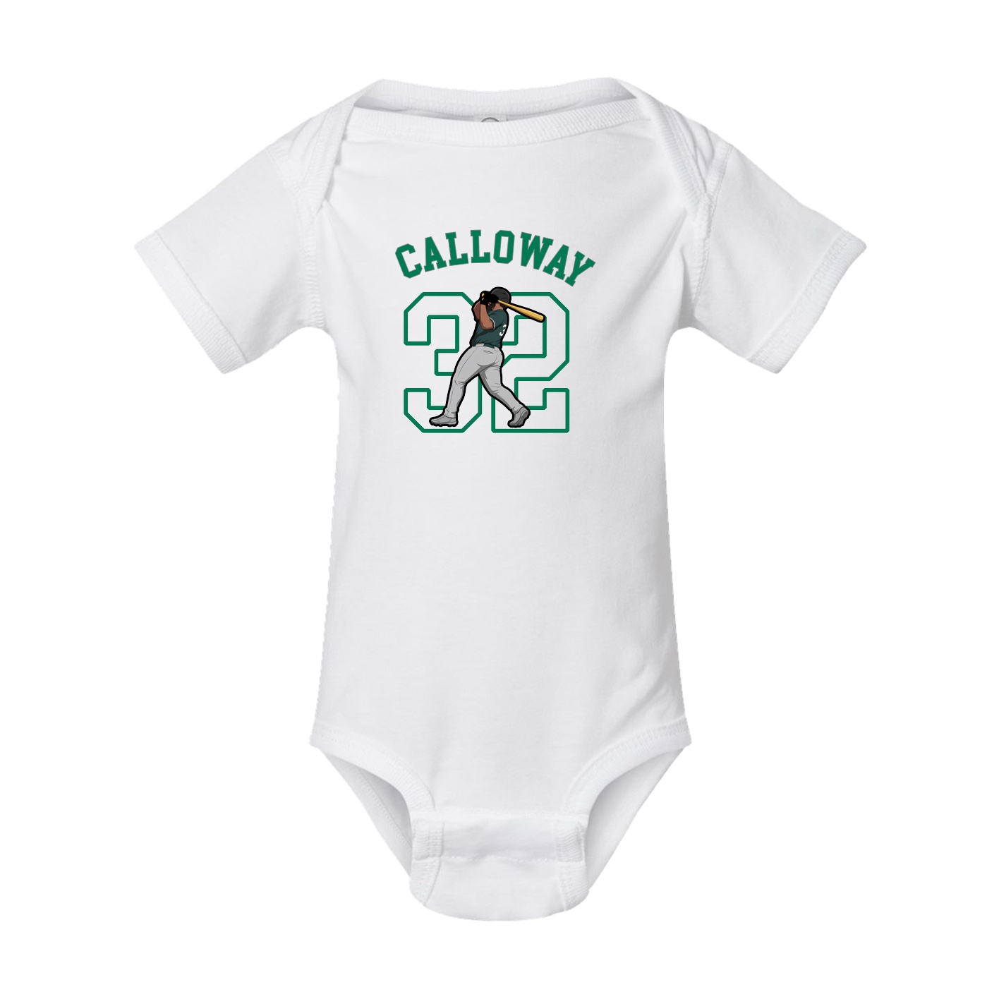 Baby Onesie — Shirsey Arch in White