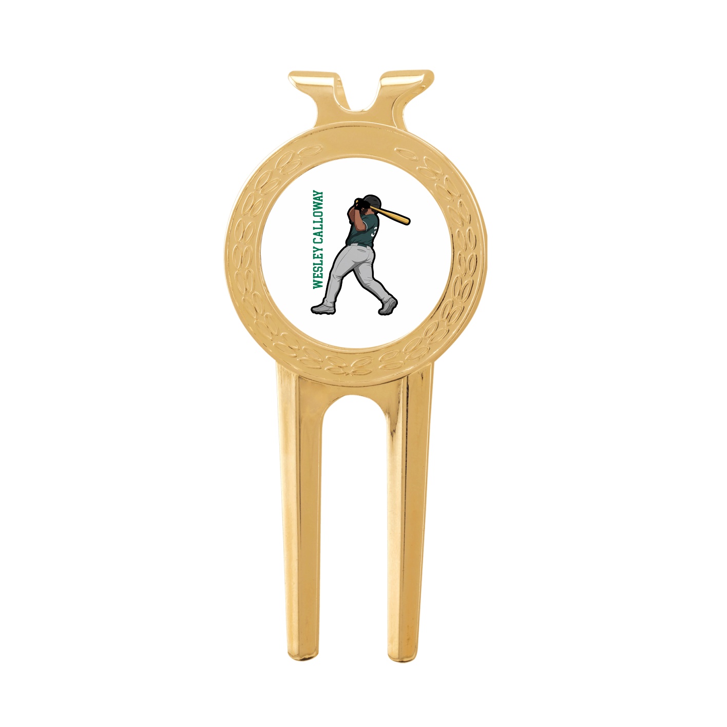 Divot Tool with Ball Marker — Name Vertical in Classic