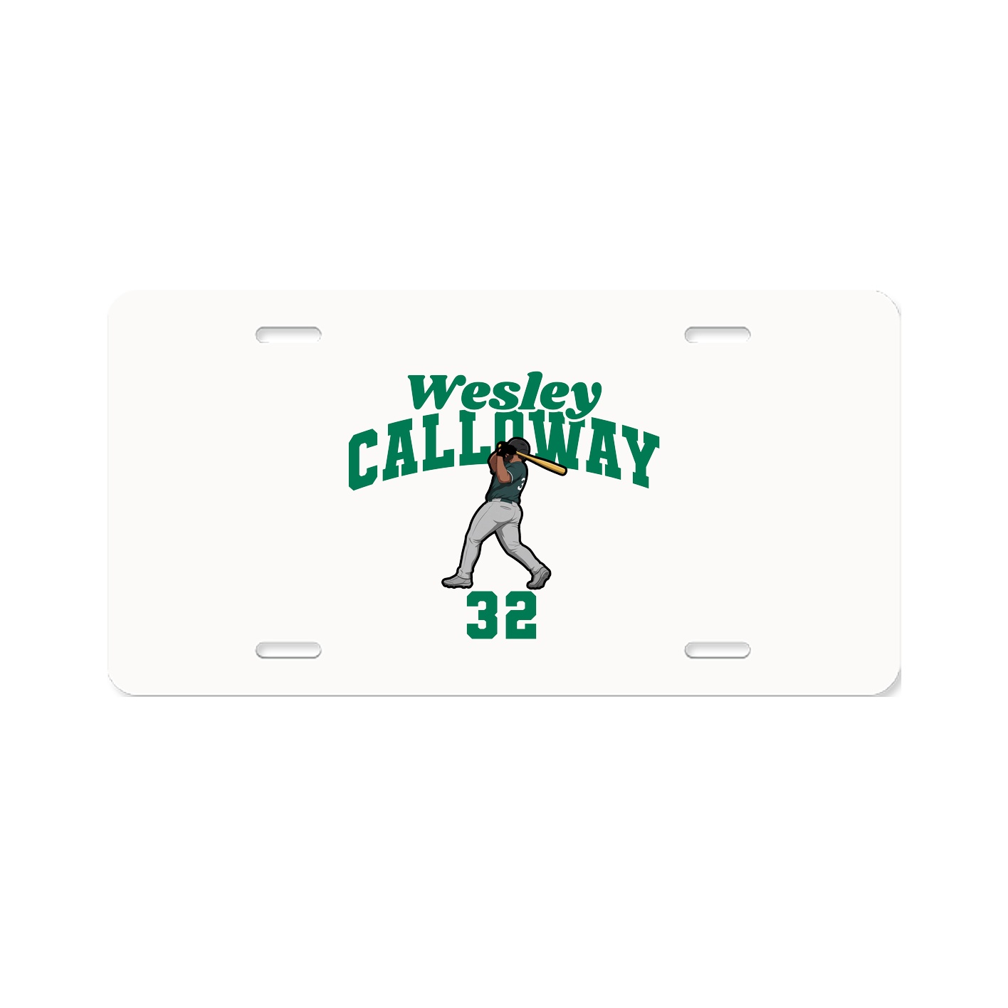 License Plate — Signature Arch in Classic