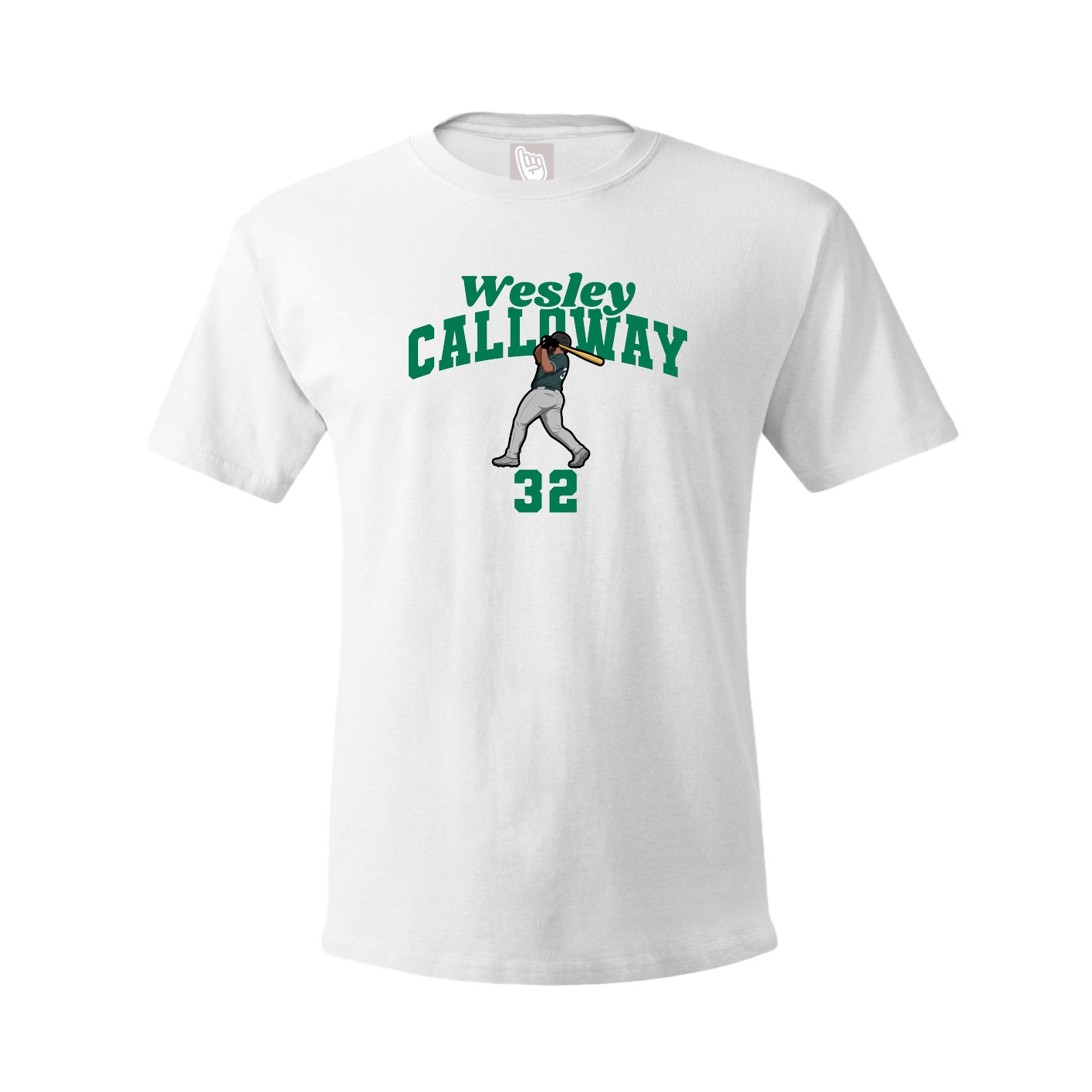 Youth Tee — Signature Arch in White