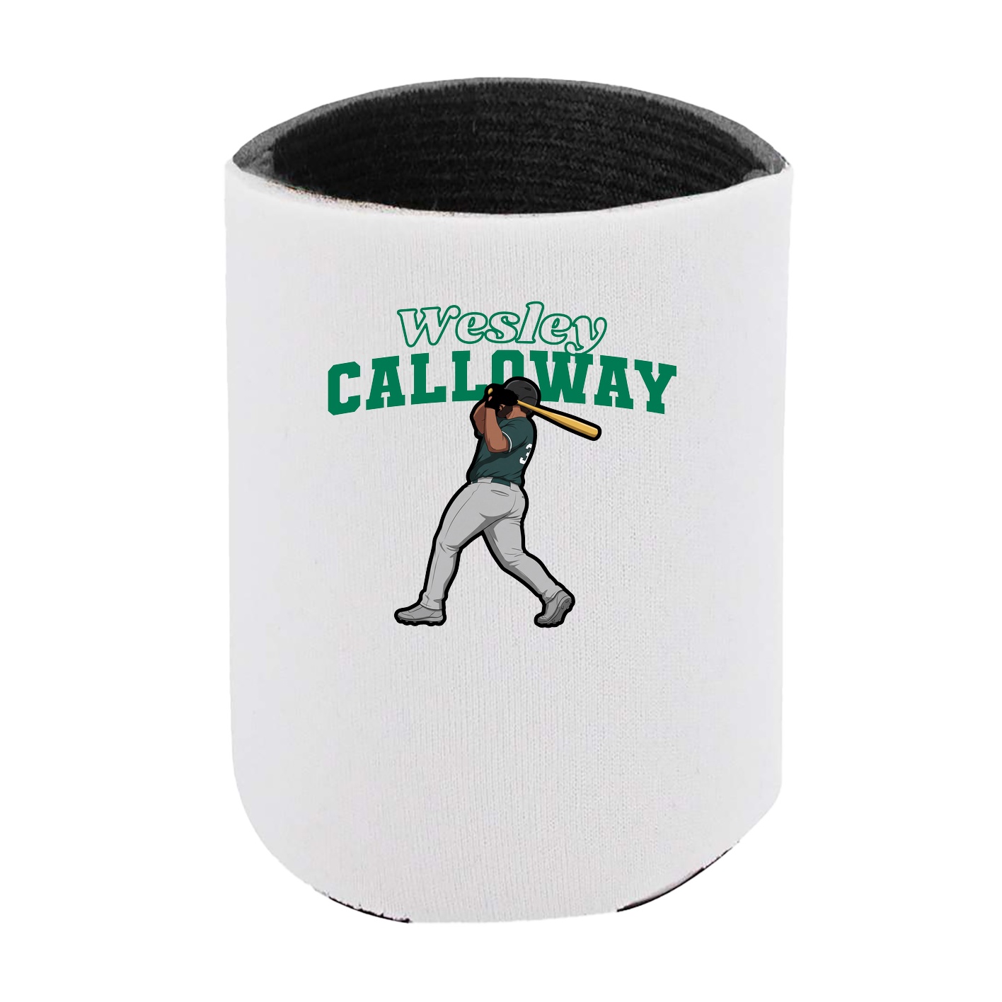 Can Holder — Name Arch in White