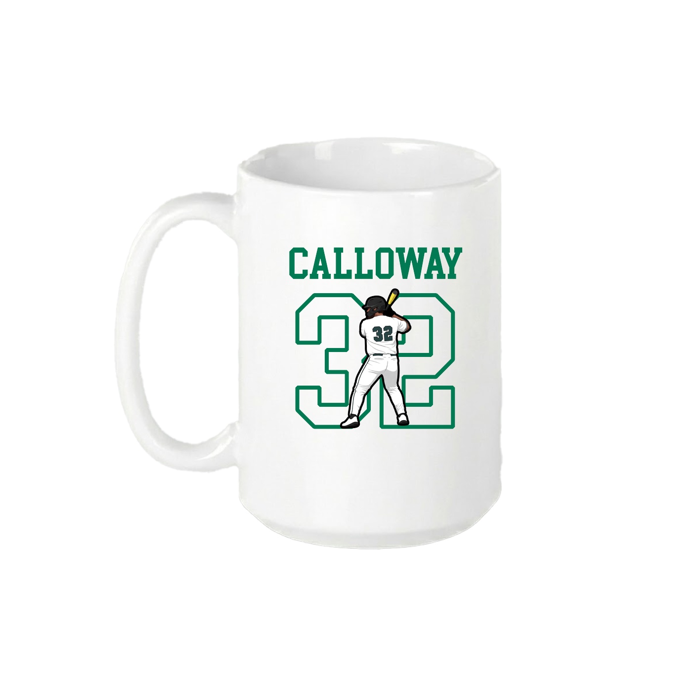 15oz Coffee Mug — Shirsey in White