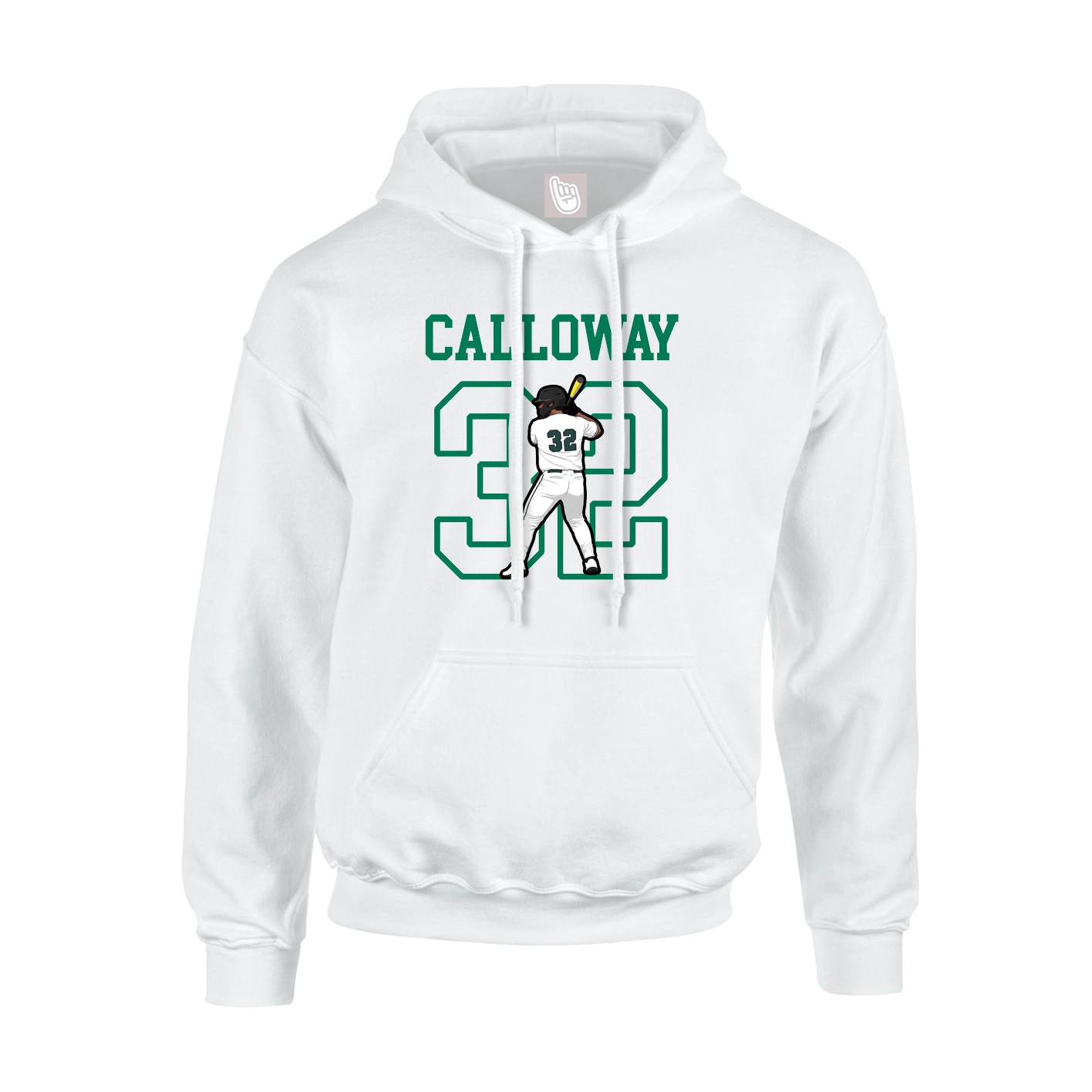 Hoodie — Shirsey in White