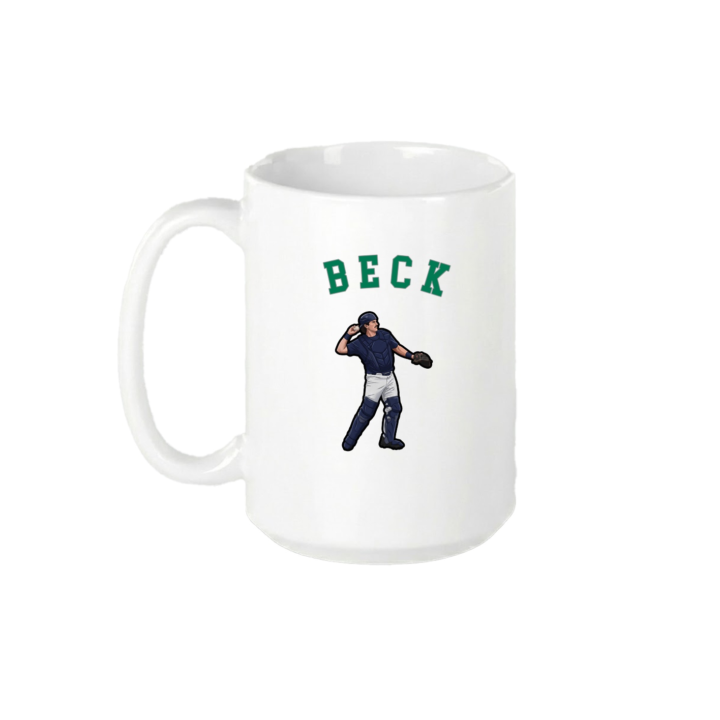 15oz Coffee Mug — Shirsey Arch in White