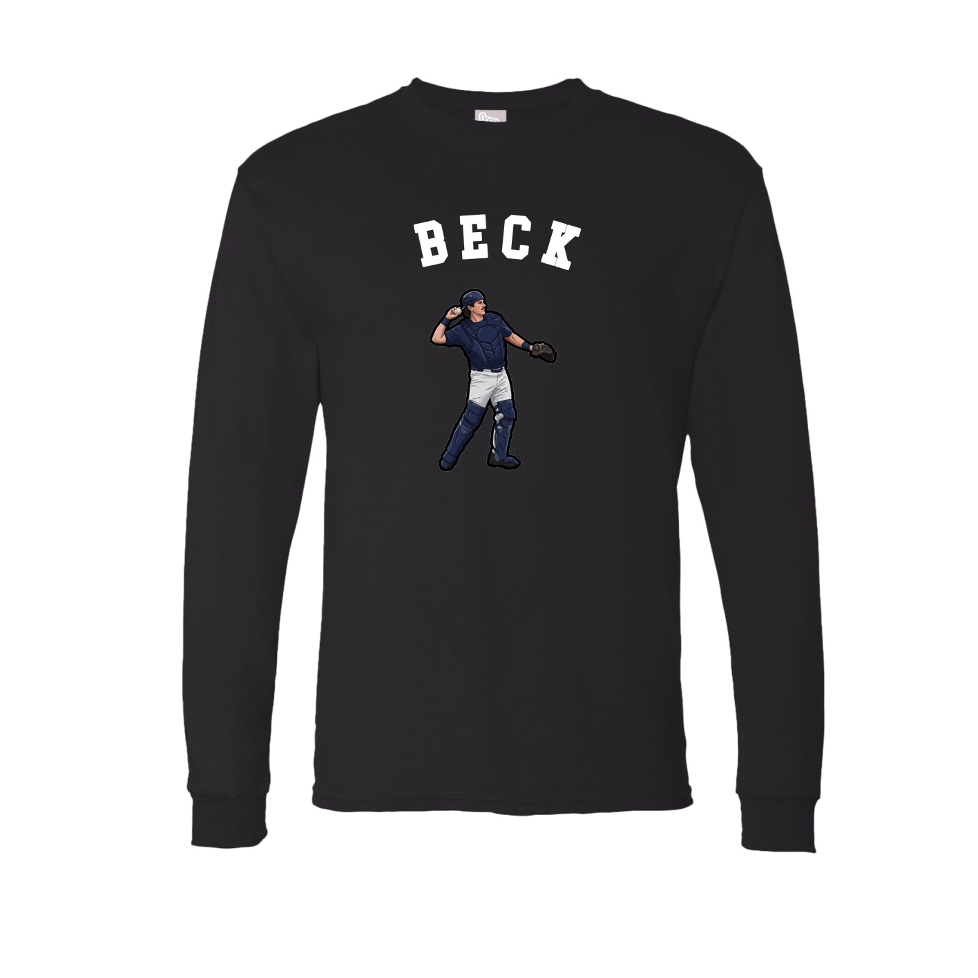Long Sleeve Tee — Shirsey Arch in Black