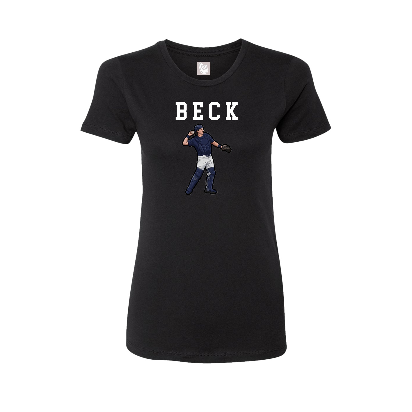 Fitted Women's Tee — Shirsey in Black