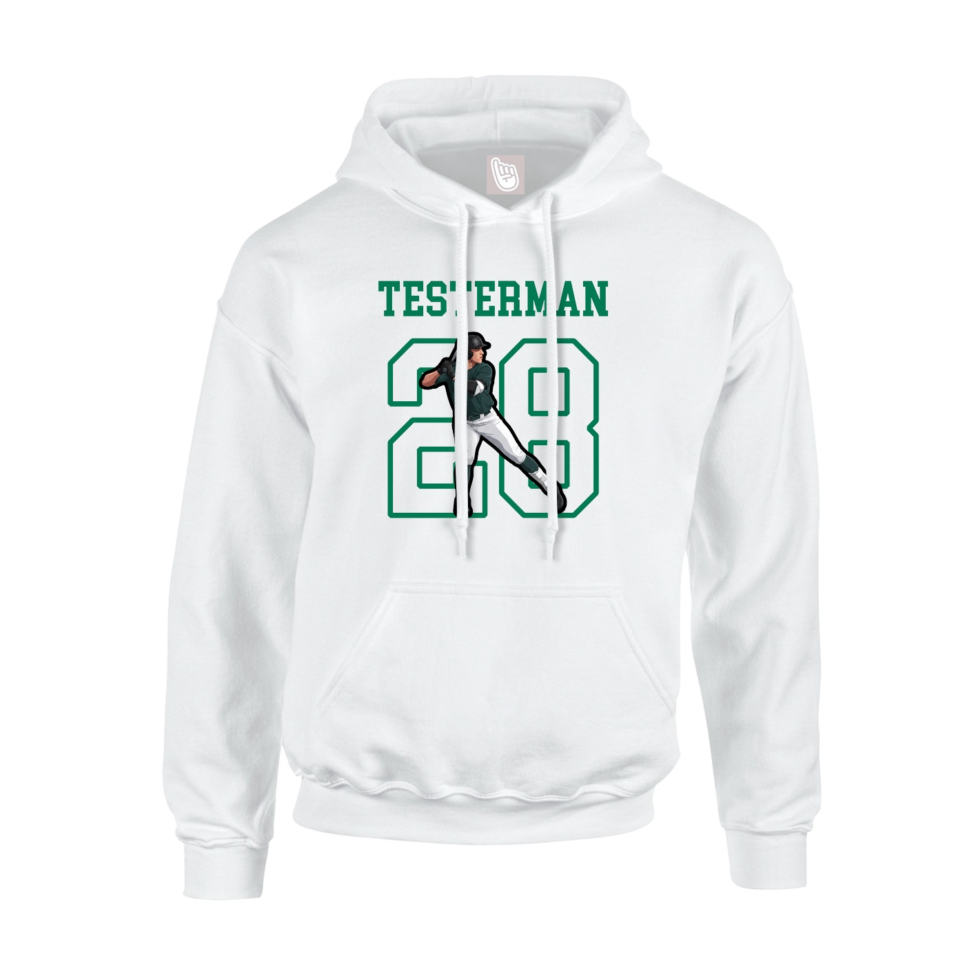 Youth Hoodie — Shirsey in White