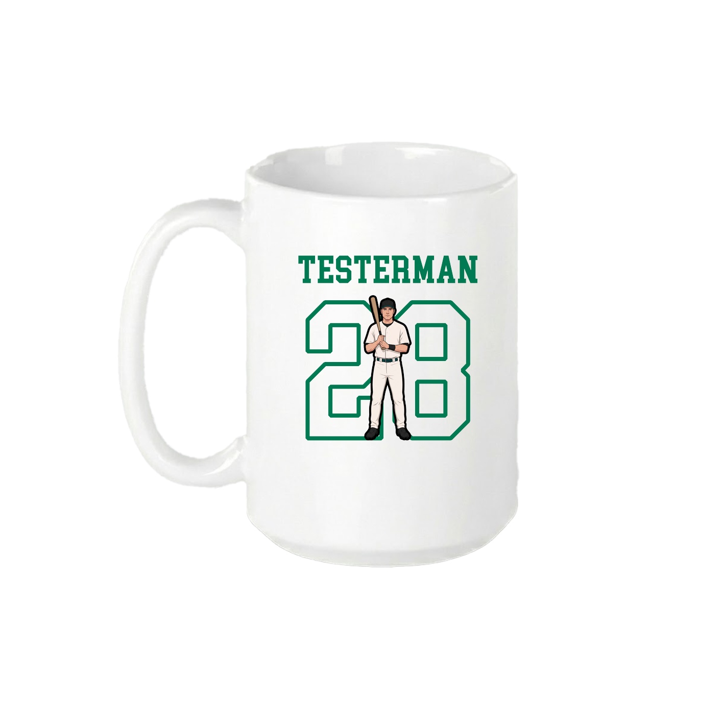 15oz Coffee Mug — Shirsey in White
