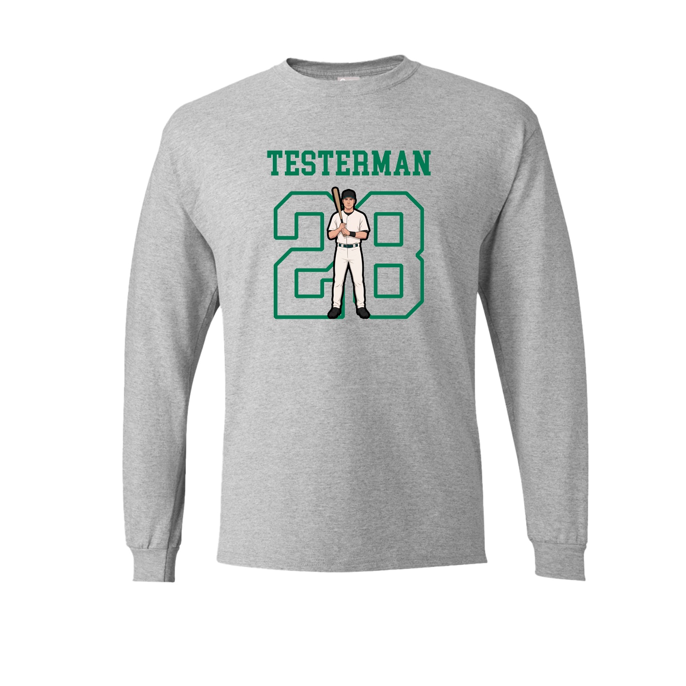 Long Sleeve Tee — Shirsey in Grey