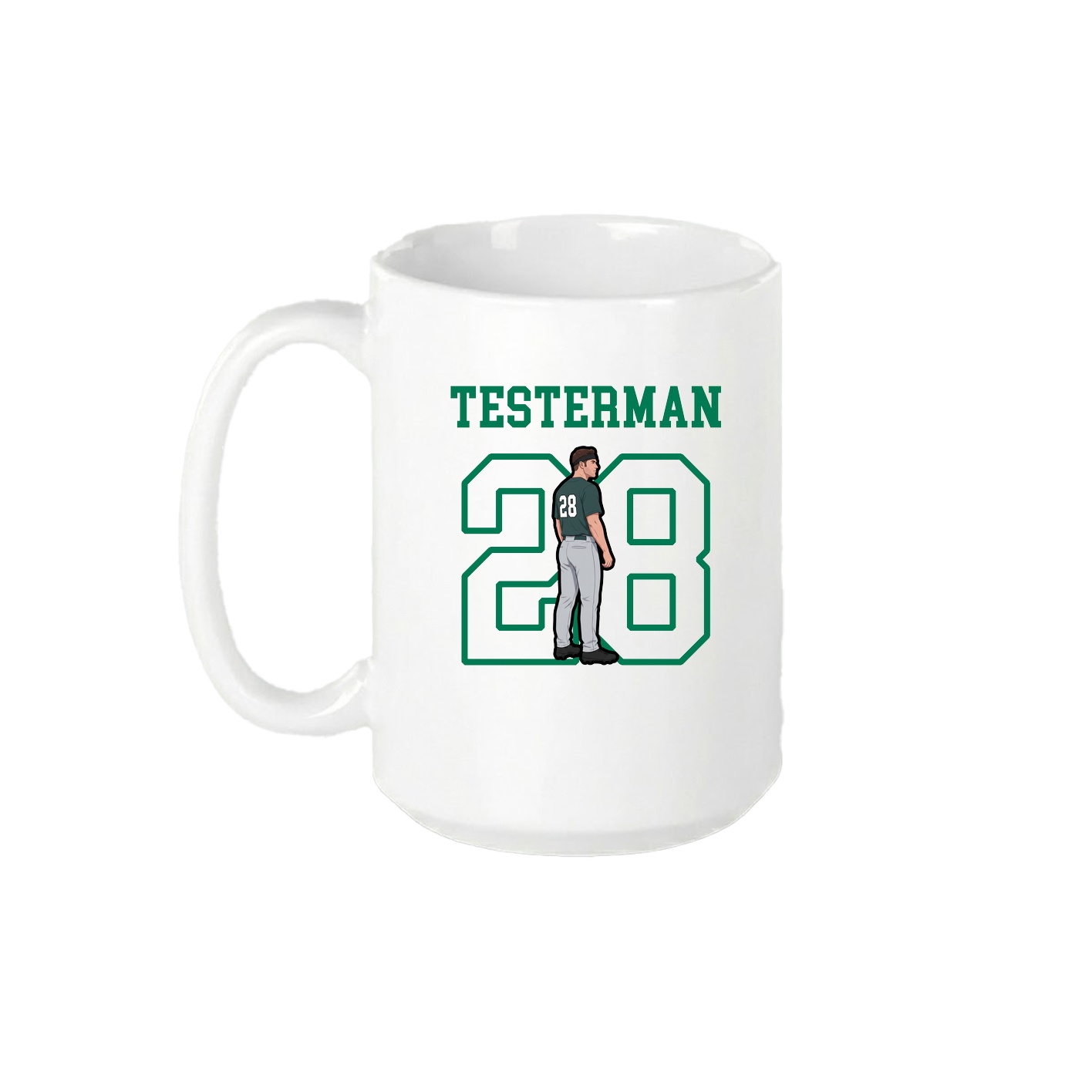 15oz Coffee Mug — Shirsey in White