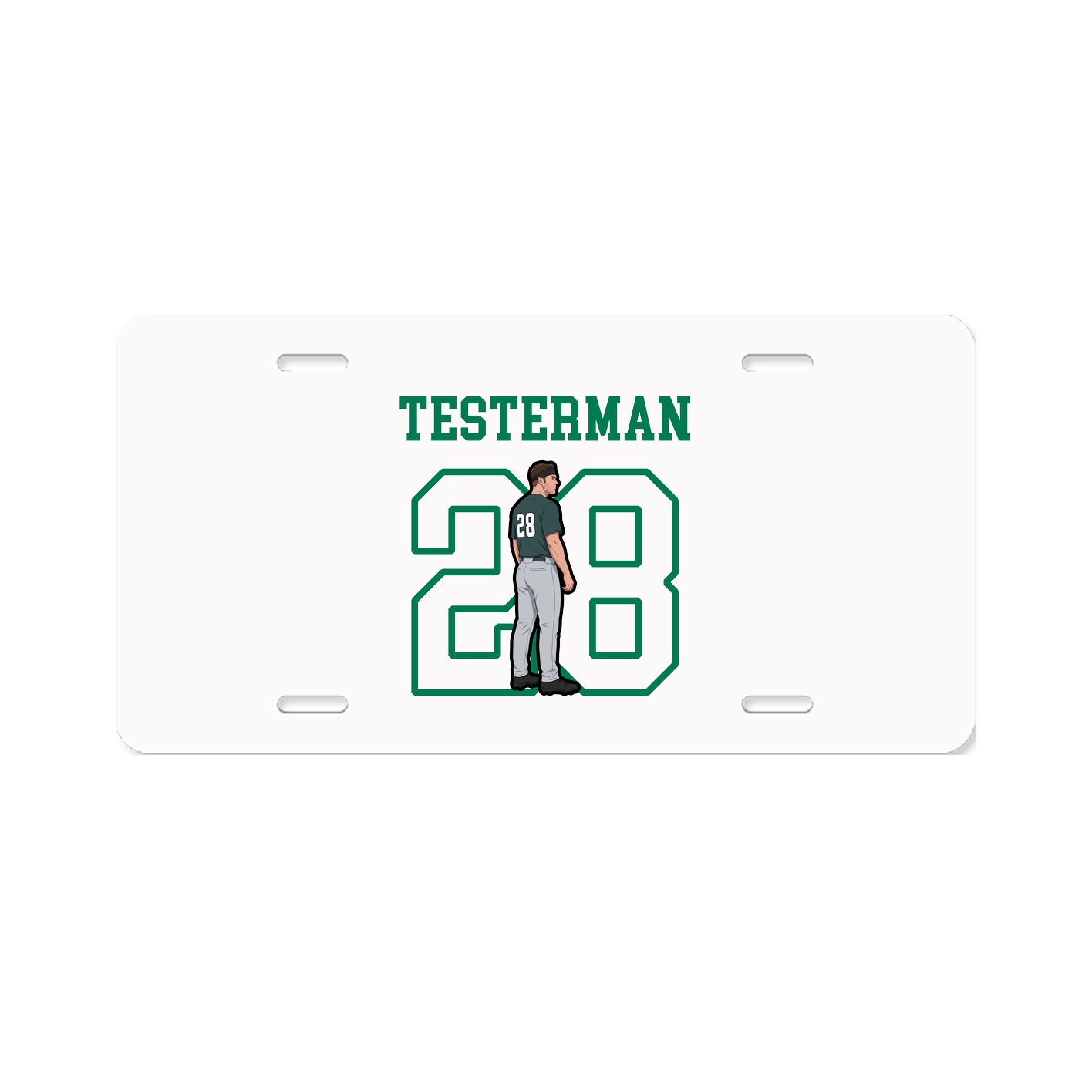 License Plate — Shirsey in Classic