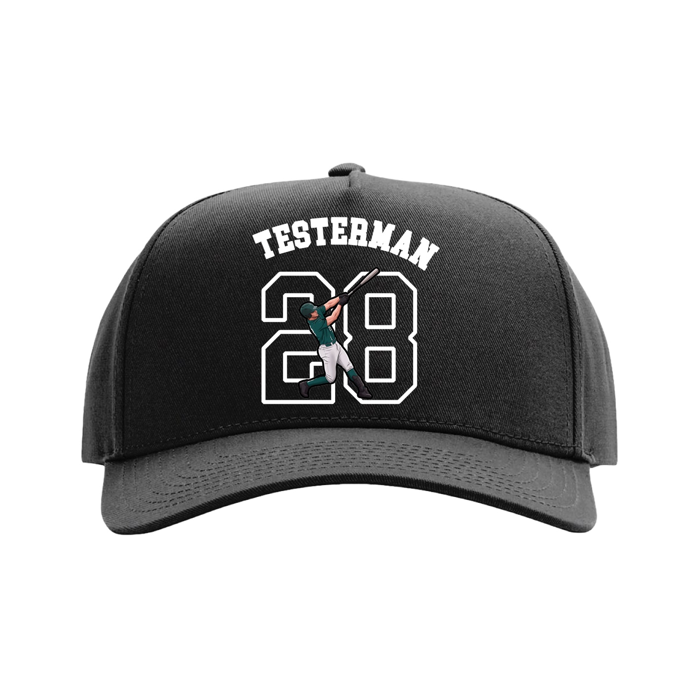 Full Fabric Five-Panel Champ Cap