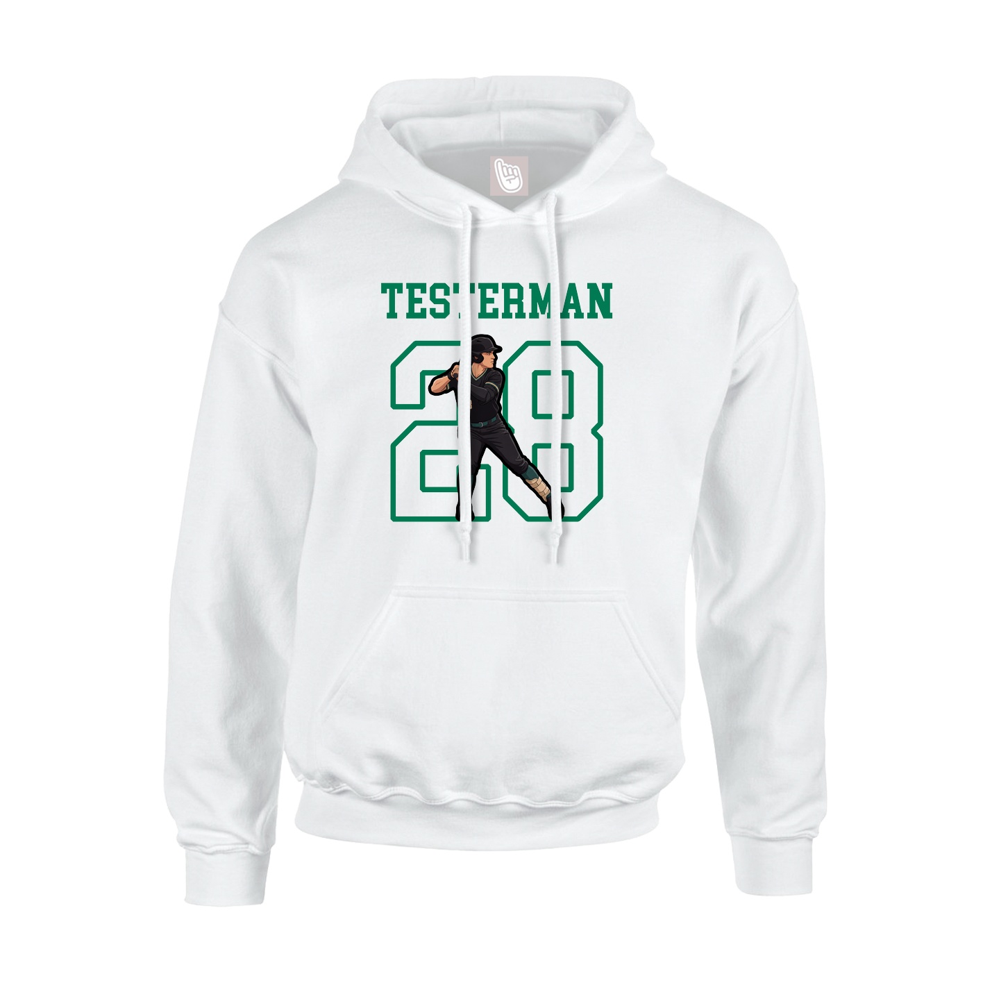 Youth Hoodie — Shirsey in White