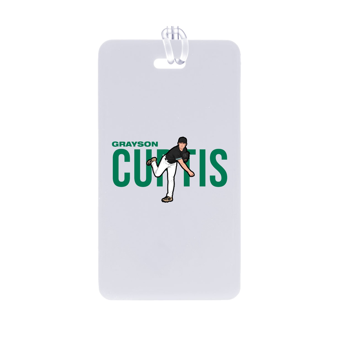 Bag Tag — Player Name in Classic