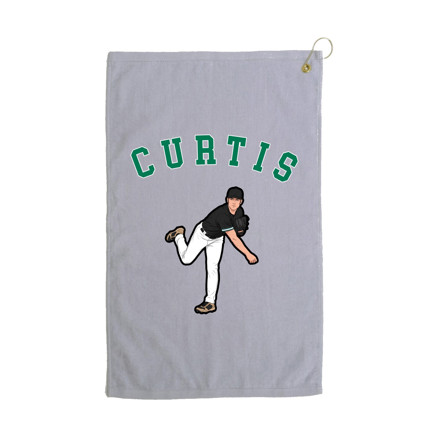 Golf Towel — Shirsey Arch in Grey