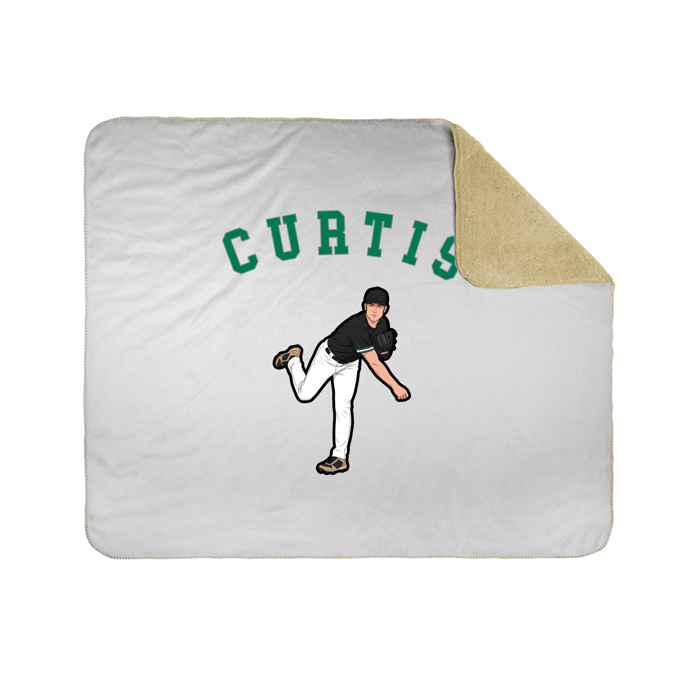 Throw Blanket — Shirsey Arch in White