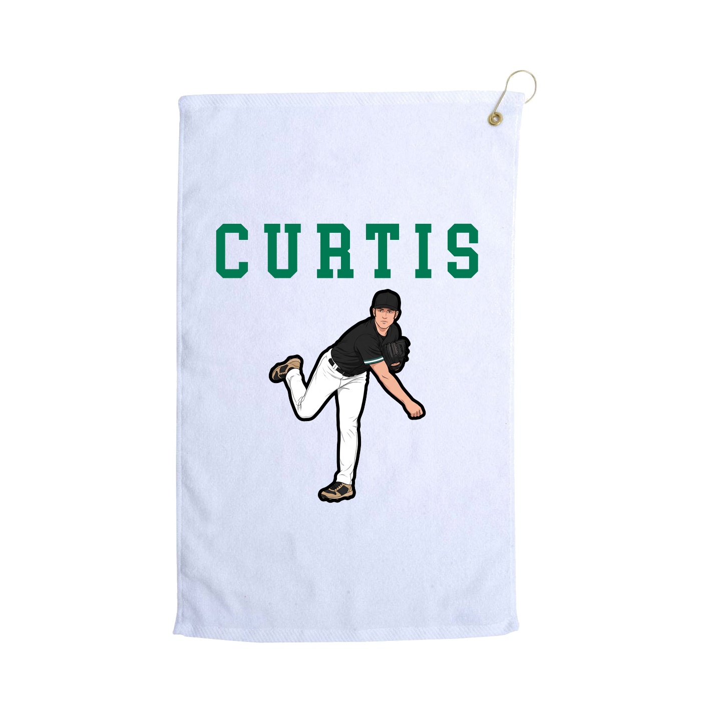 Golf Towel — Shirsey in White