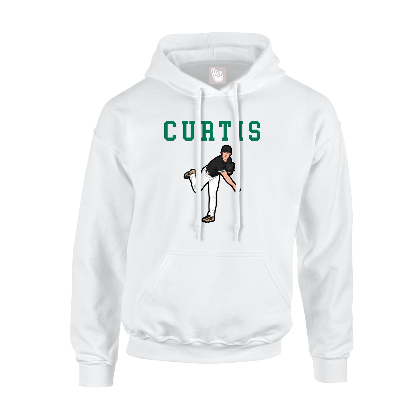 Youth Hoodie — Shirsey in White