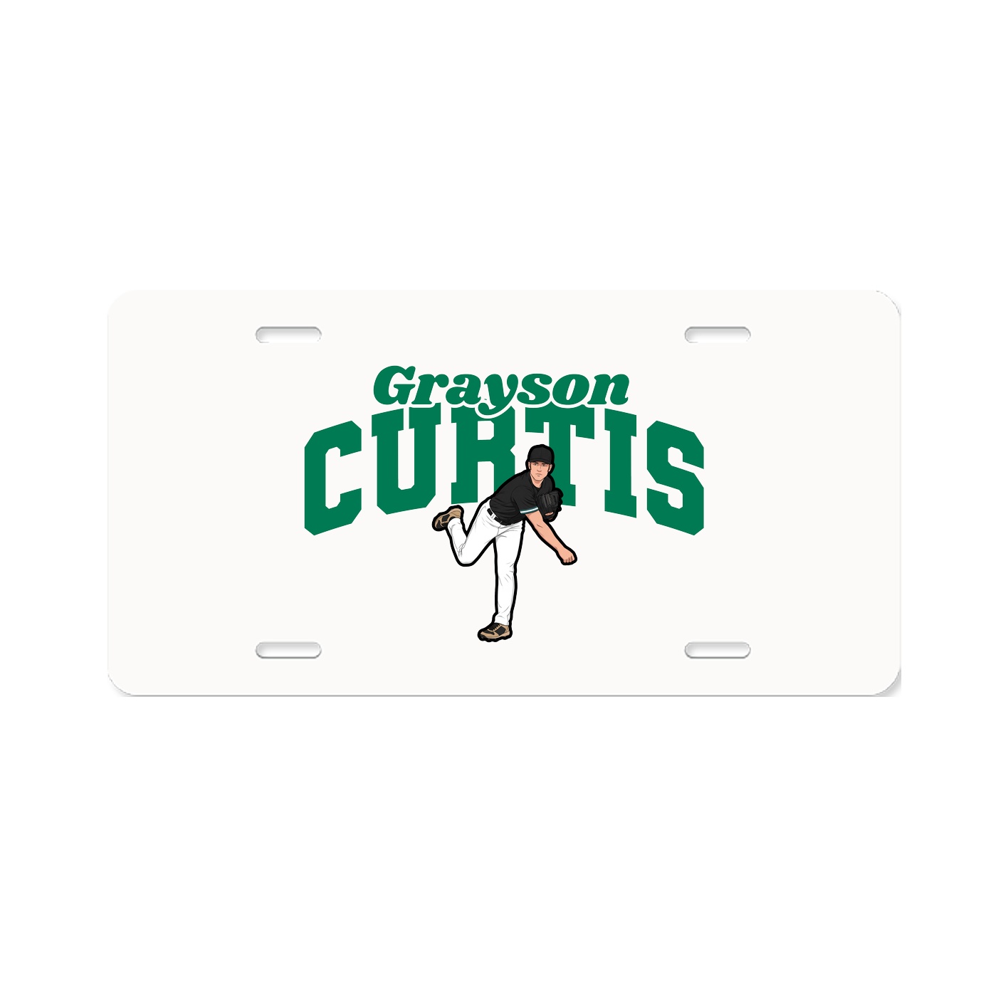 License Plate — Signature Arch in Classic