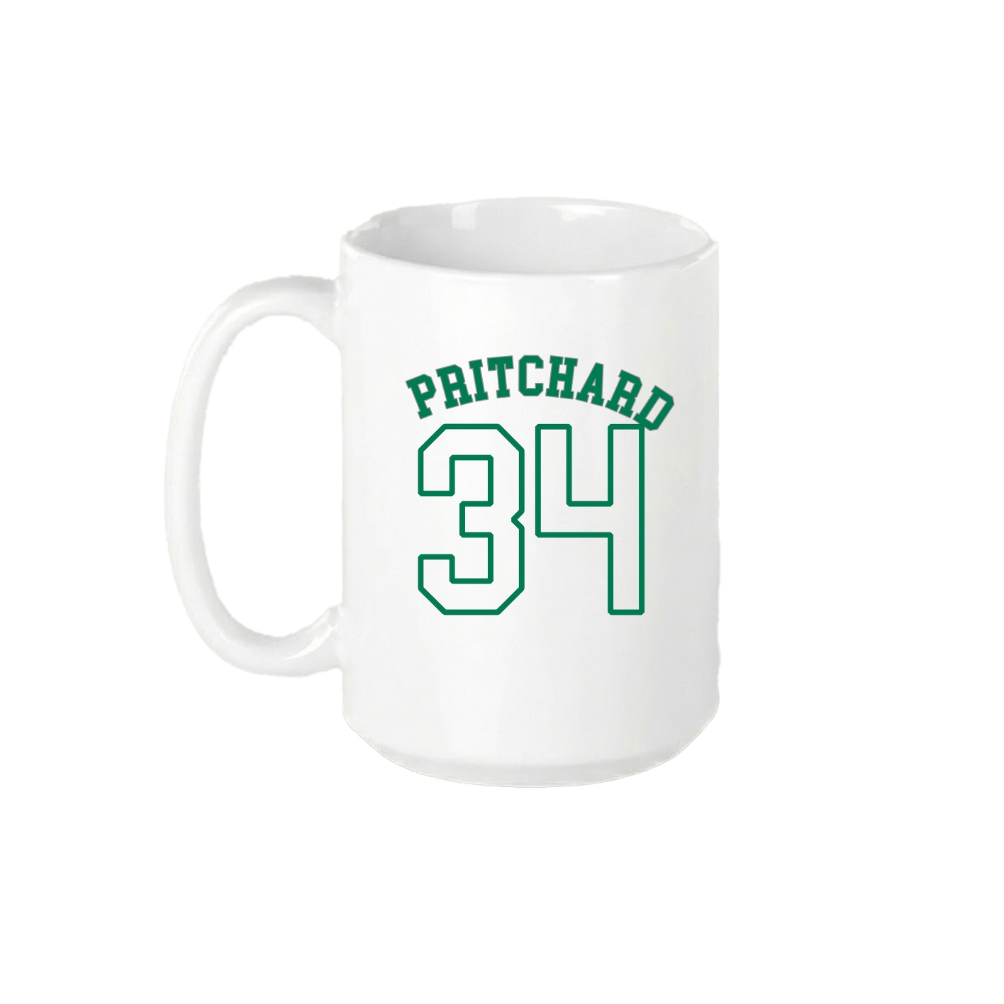 15oz Coffee Mug — Shirsey Arch in White