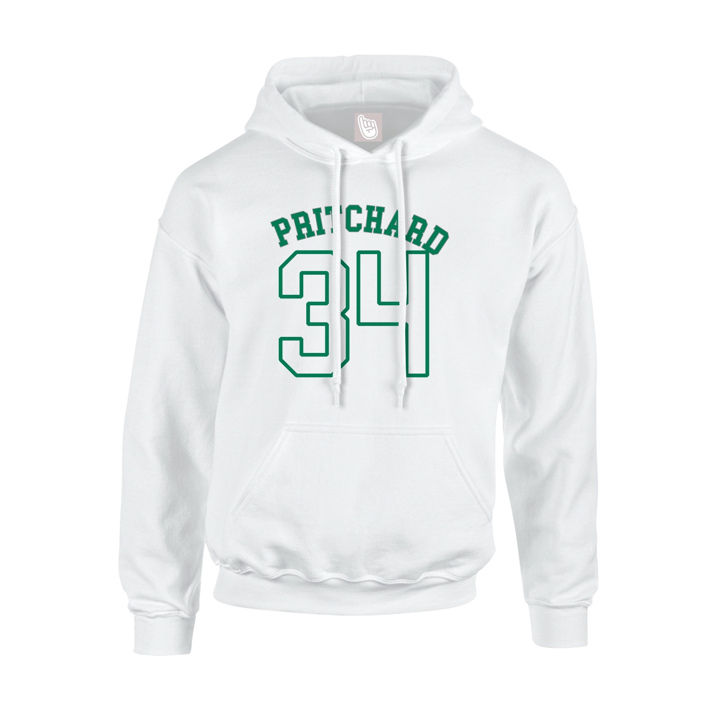 Hoodie — Shirsey Arch in White