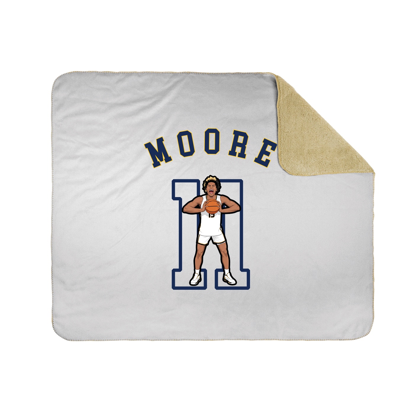 Throw Blanket — Shirsey Arch in White
