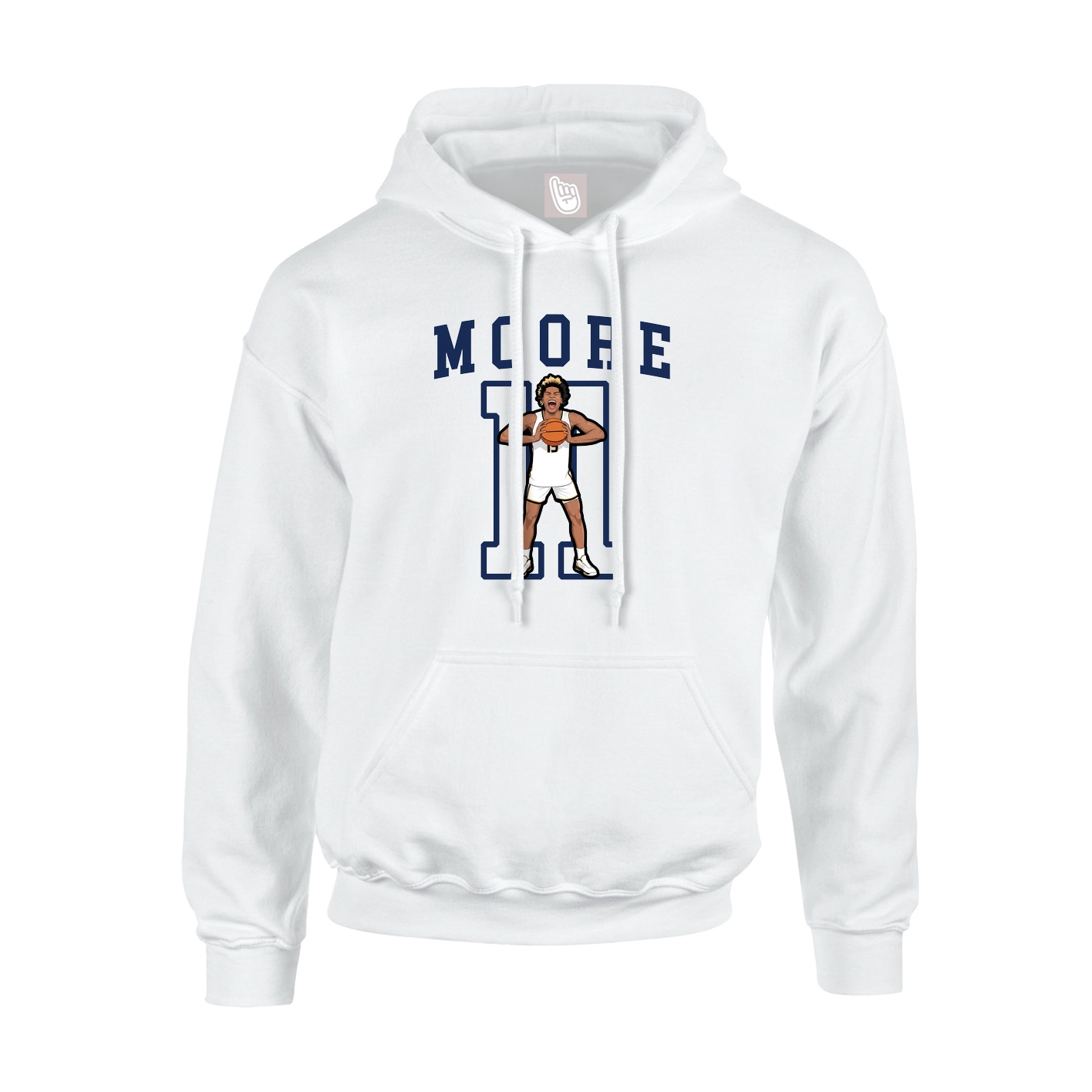 Youth Hoodie — Shirsey in White