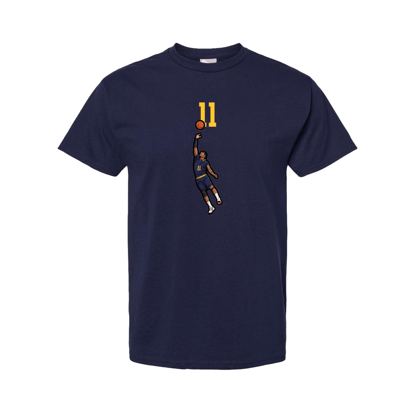 Youth Tee — Number Top in Navy
