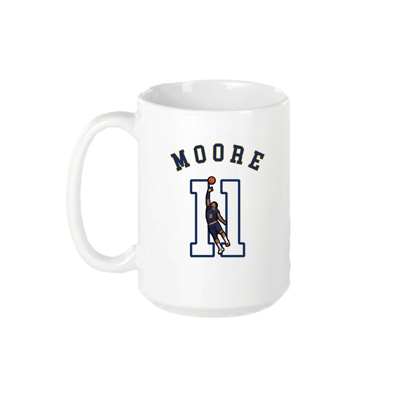 15oz Coffee Mug — Shirsey Arch in White