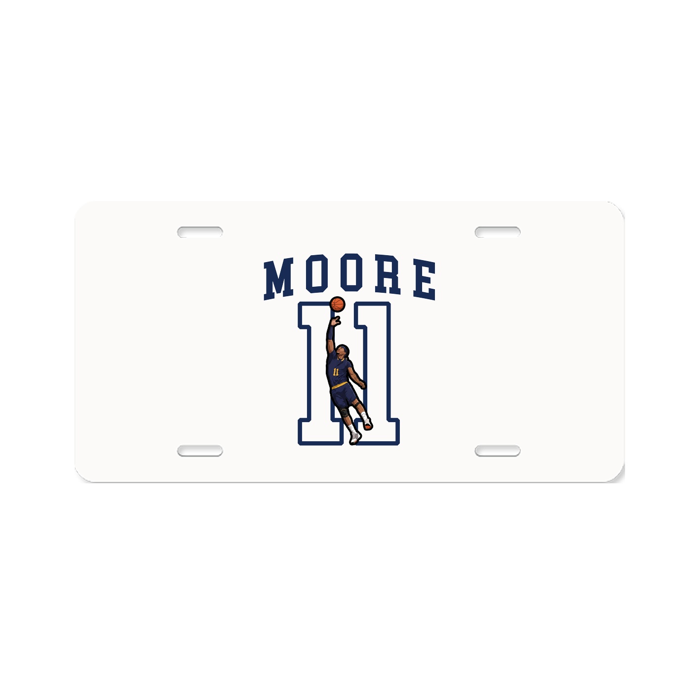 Aluminum License Plate