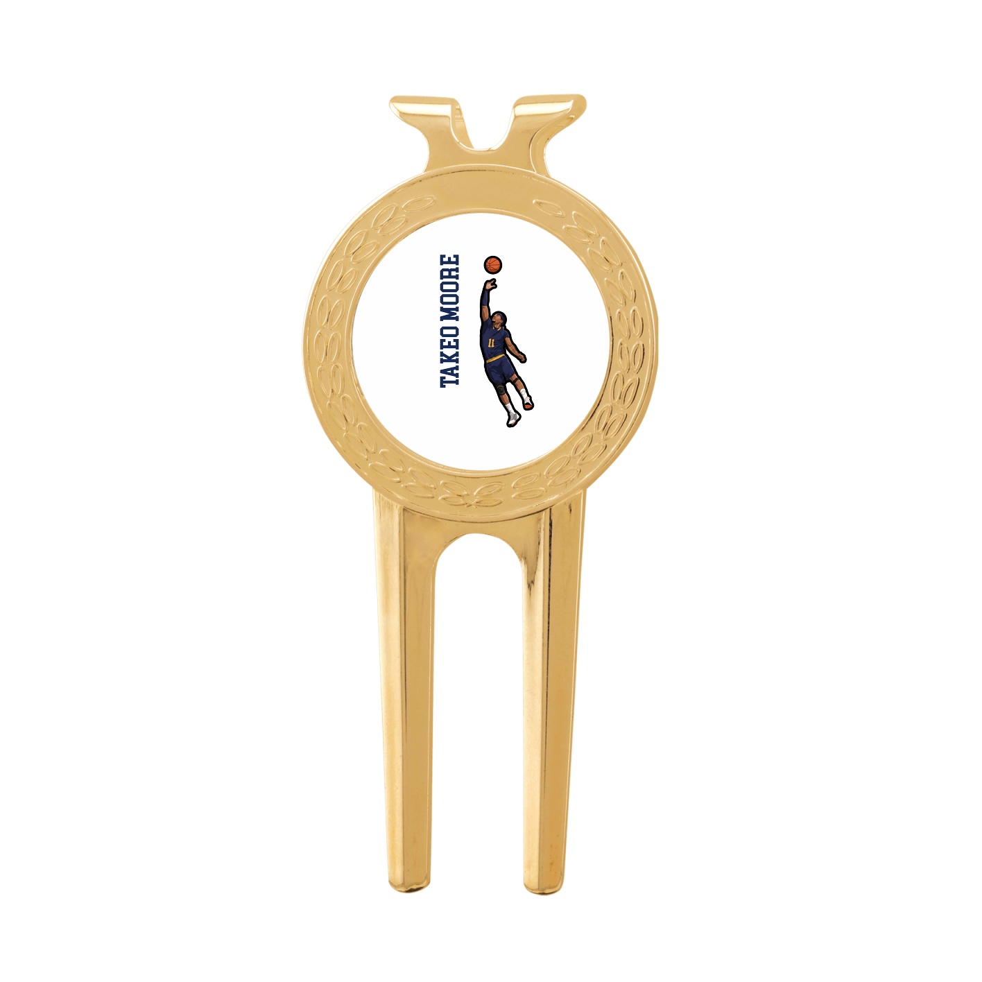 Divot Tool with Ball Marker — Name Vertical in Classic
