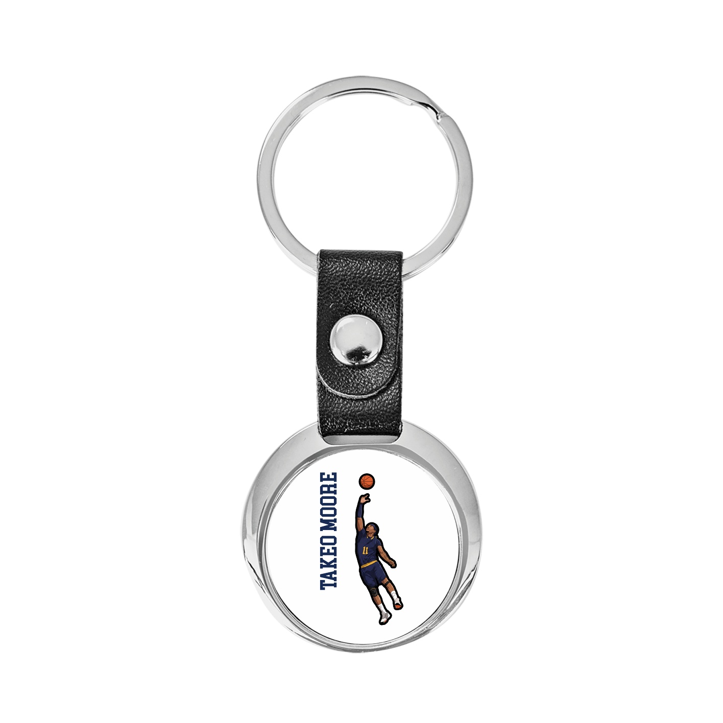 Key Chain — Name Vertical in Classic