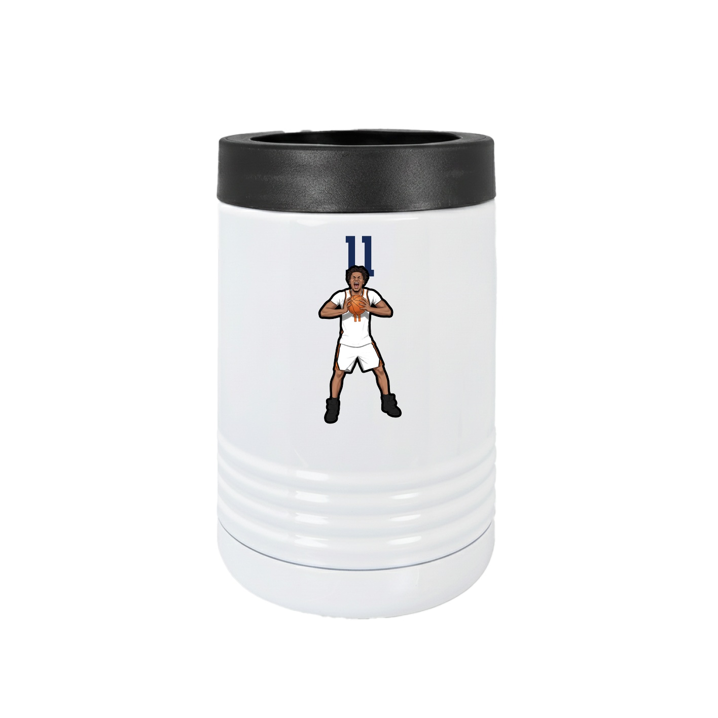 Beverage Holder — Number Top in White