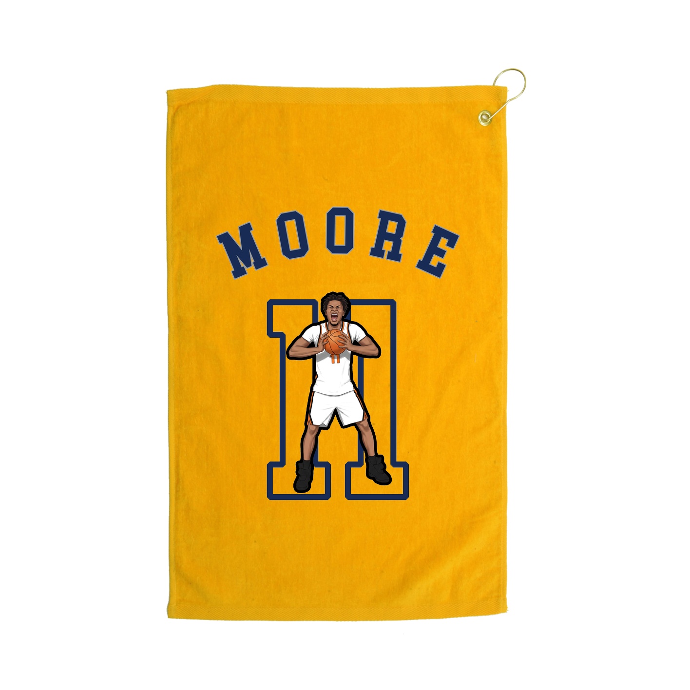 Golf Towel — Shirsey Arch in Gold
