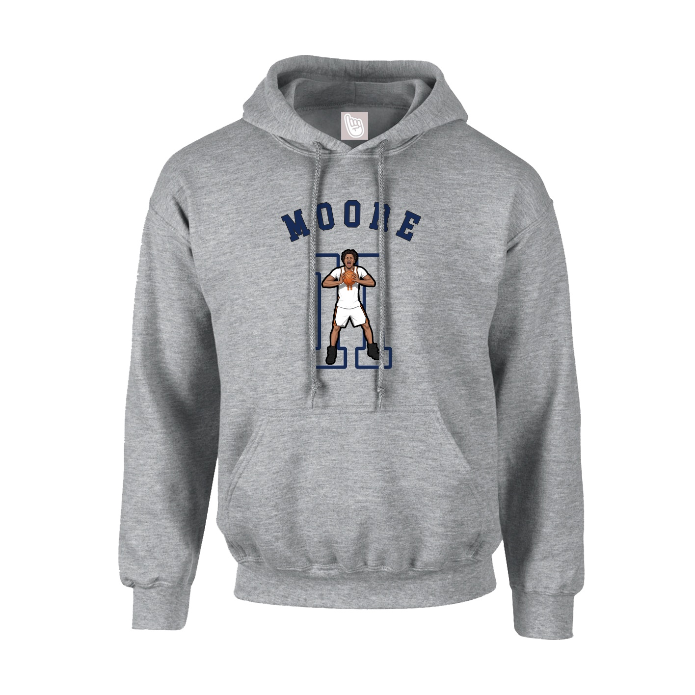 Youth Hoodie — Shirsey Arch in Grey