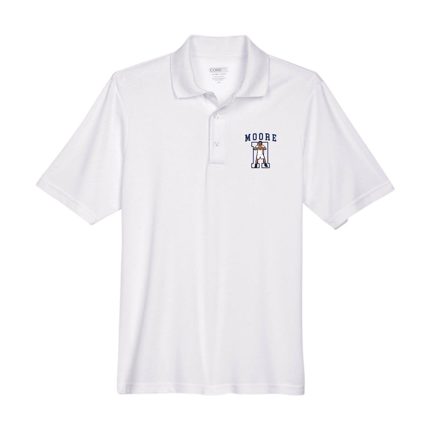 Performance Polo — Shirsey in White