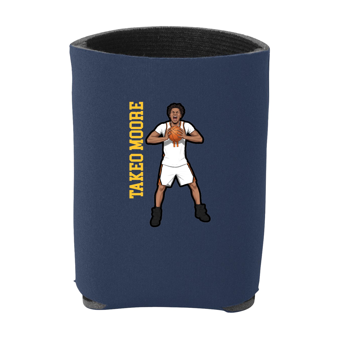 Can Holder — Name Vertical in Navy