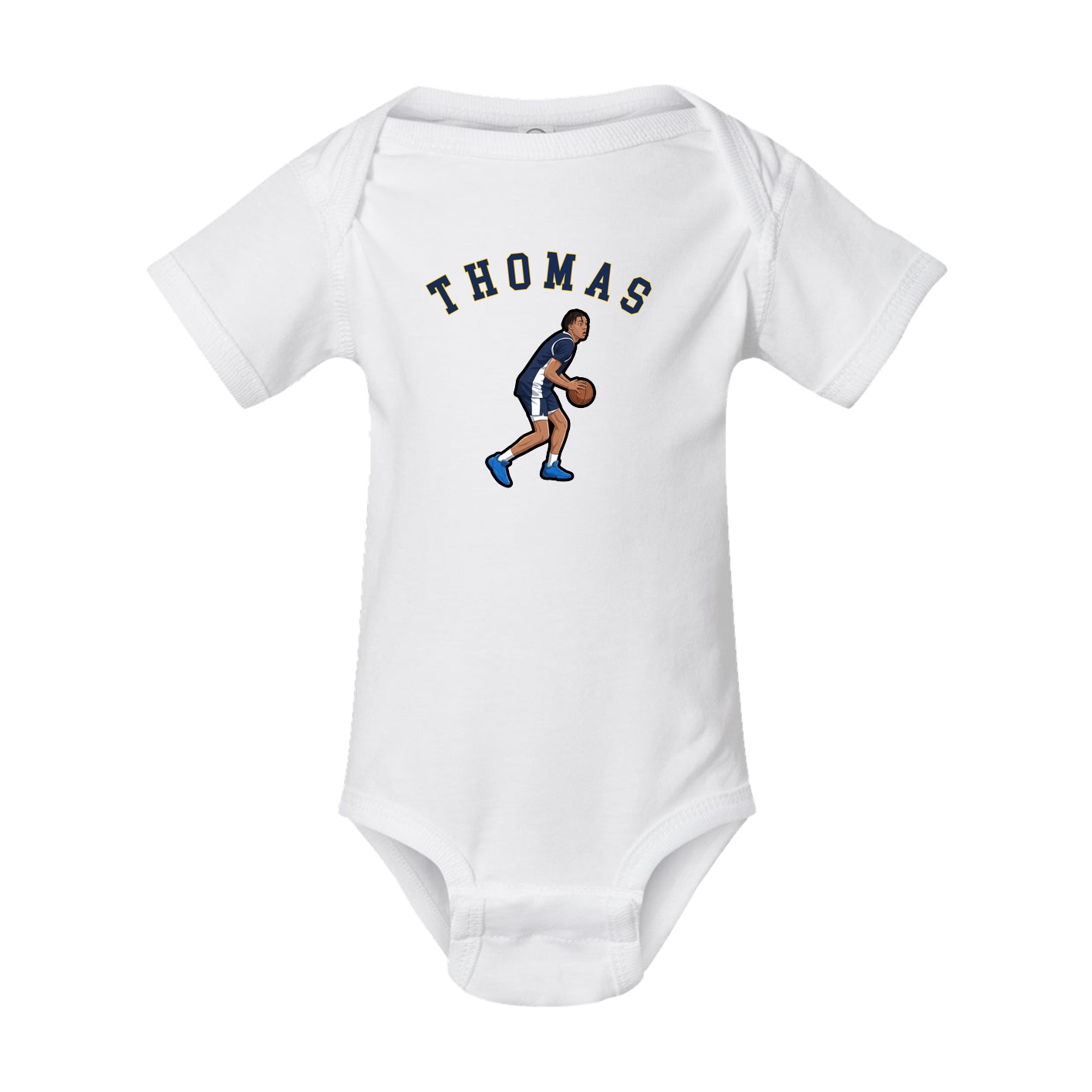 Baby Onesie — Shirsey Arch in White