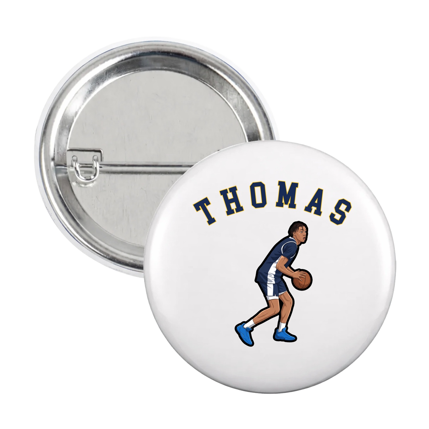 Game Day Button — Shirsey Arch in White