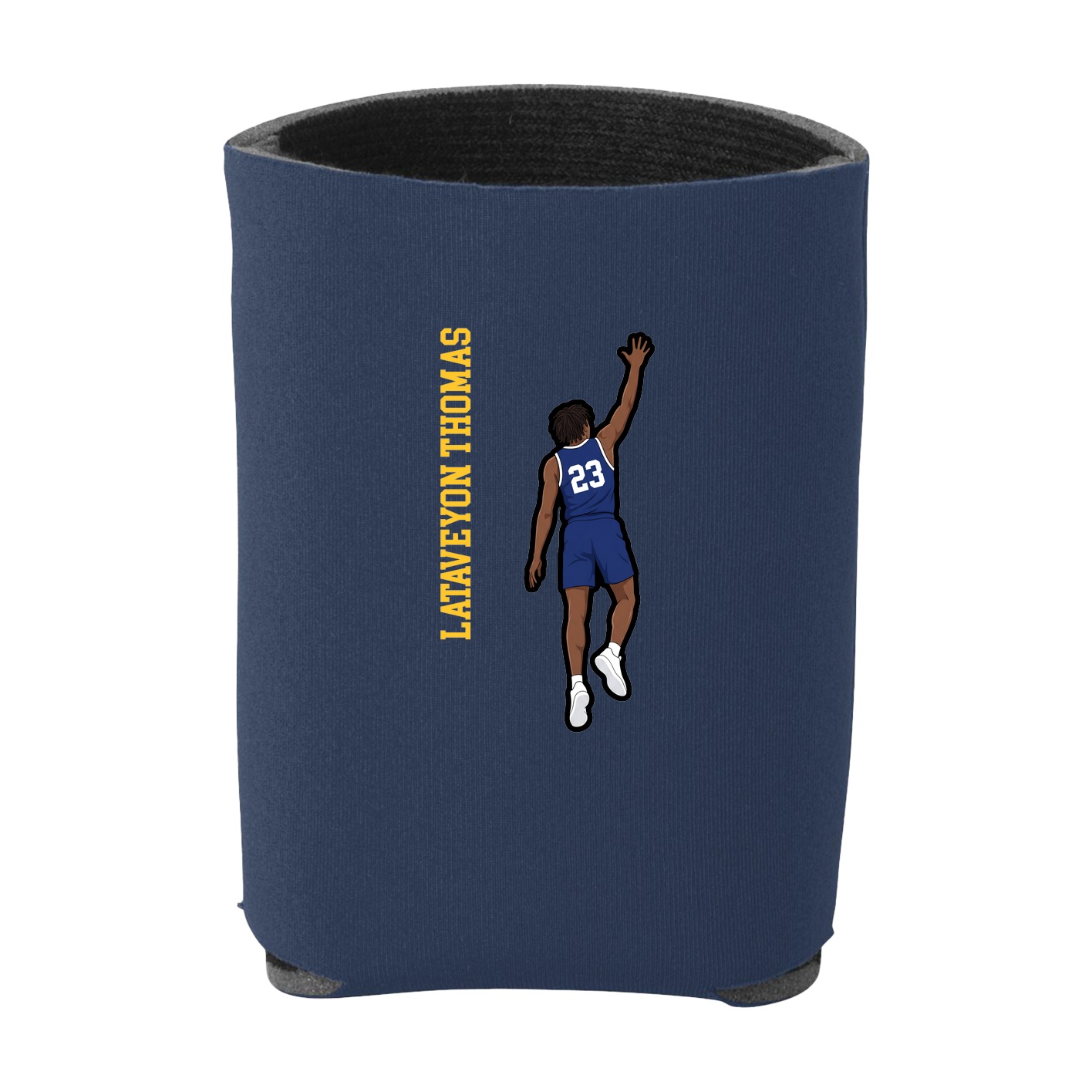 Can Holder — Name Vertical in Navy
