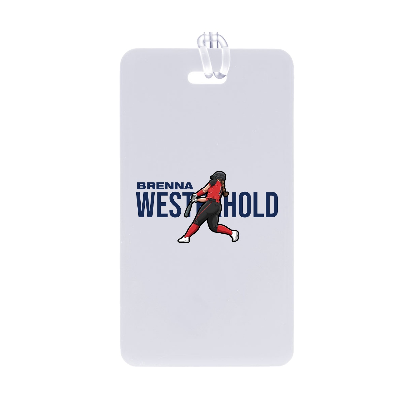 Bag Tag — Player Name in Classic