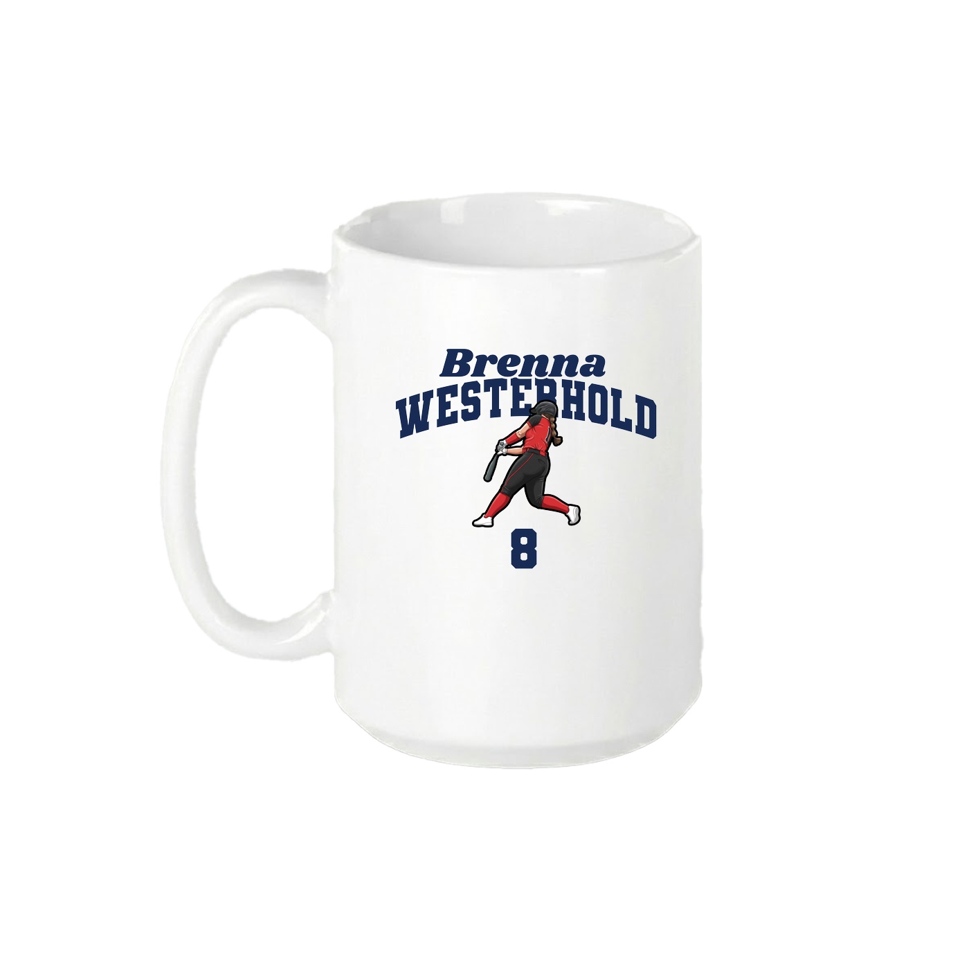 15oz Coffee Mug — Signature Arch in White