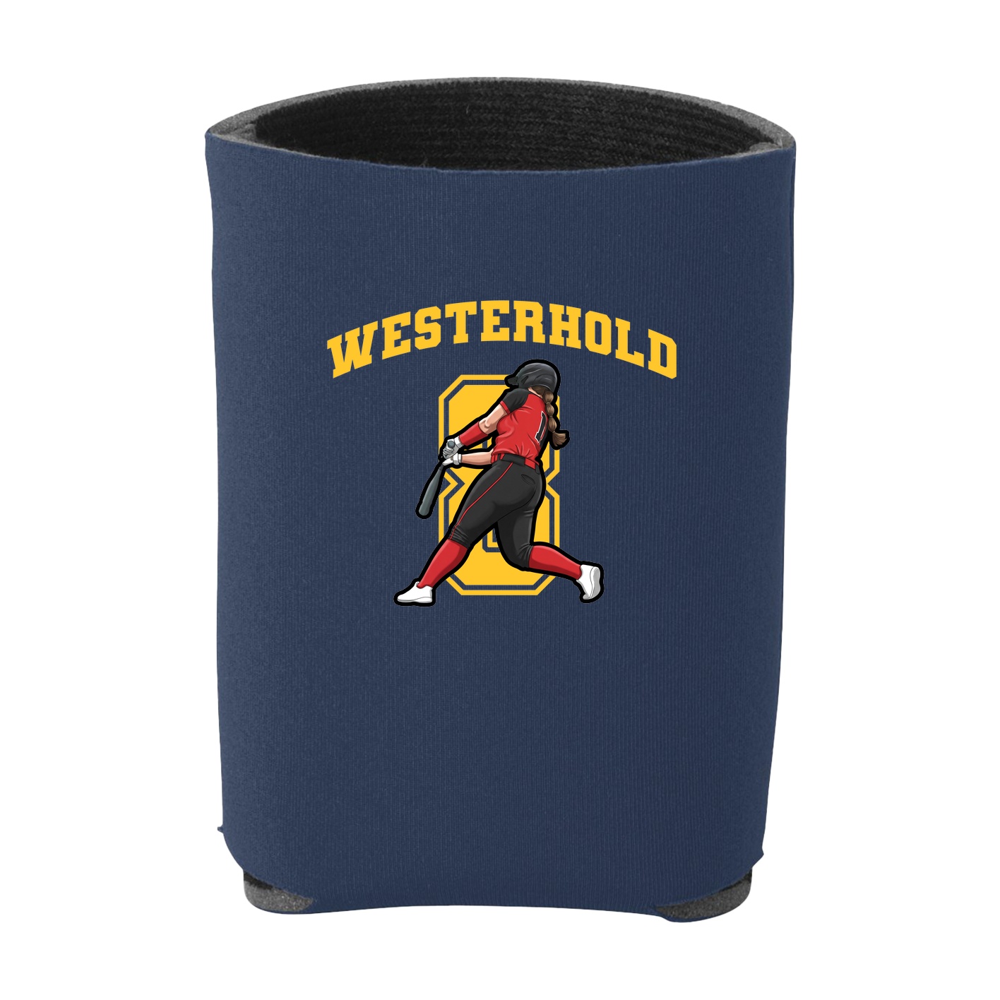 Can Holder — Number in Navy